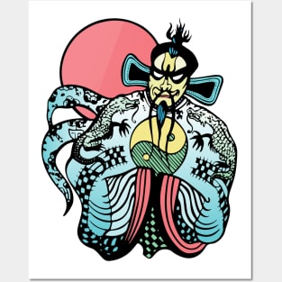 Jack Burton Fu Manchu Posters and Art